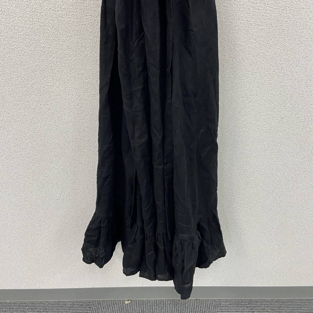 BIRTHDAY BASH　バースデイバッシュ　バッククロスワンピース　黒　ブラック　古着