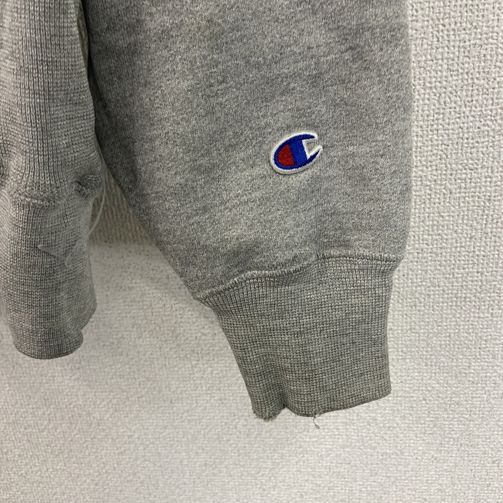 Champion　チャンピオン　リバースウィーブ　スウェットパーカー/フーディー　単色タグ　復刻　霜降りグレー　XLサイズ　古着