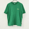 FLR dsin san　半袖企業プリントTシャツ　矢場とん　緑　グリーン　Lサイズ　古着