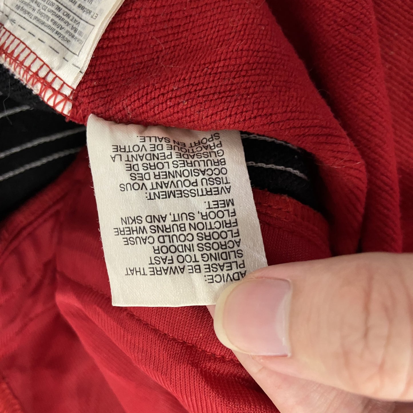 adidas　アディダス　トラックジャケット/ジャージ　スリーストライプス　赤　レッド　３XLサイズ