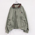 90s～　Dunbrooke Distinctive Images　ブルゾン/スイングトップ　カーキ　2XLサイズ　　ヴィンテージ　古着