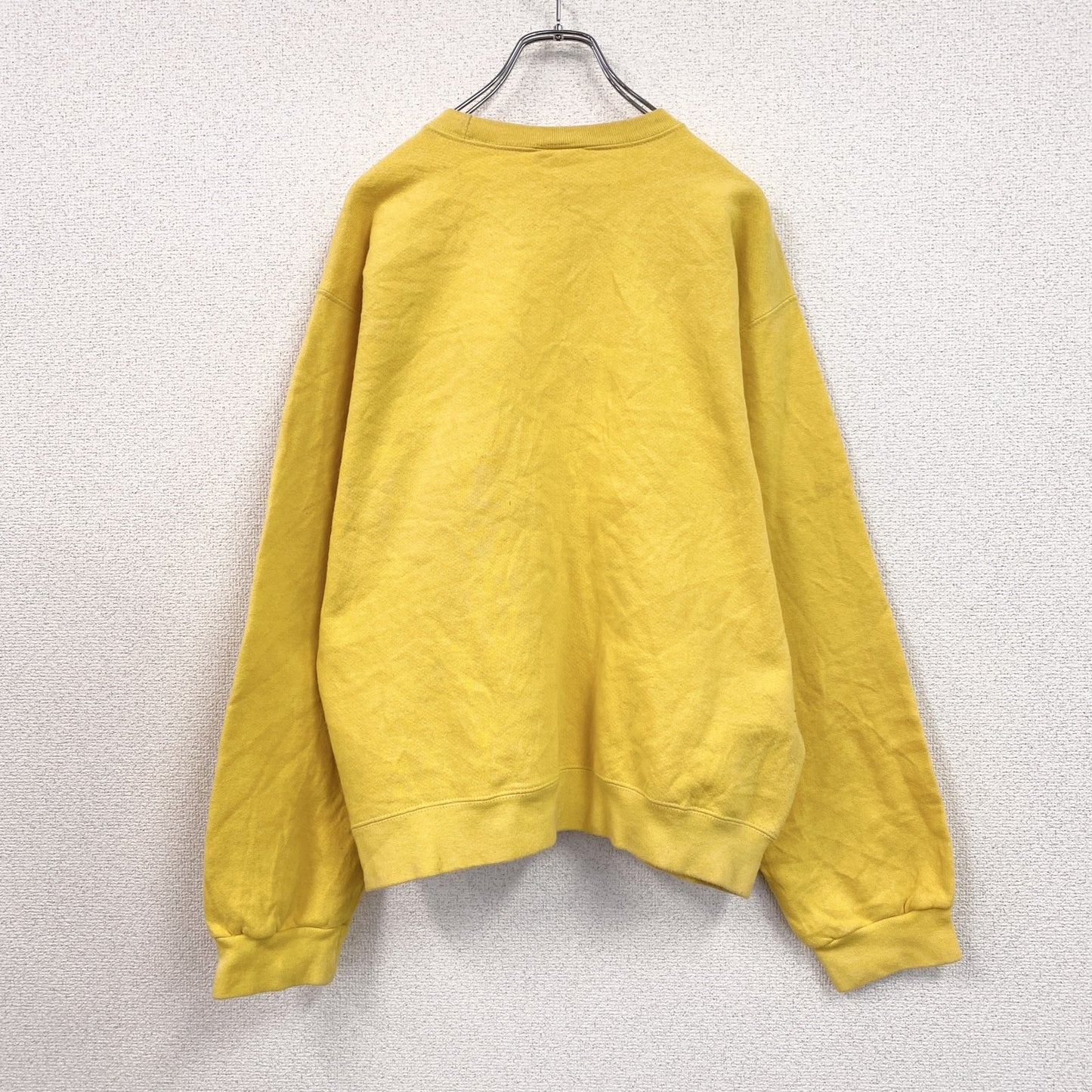 90s　NIKE　ナイキ　スウェット/トレーナー　ヴィンテージ　黄色　イエロー　Mサイズ