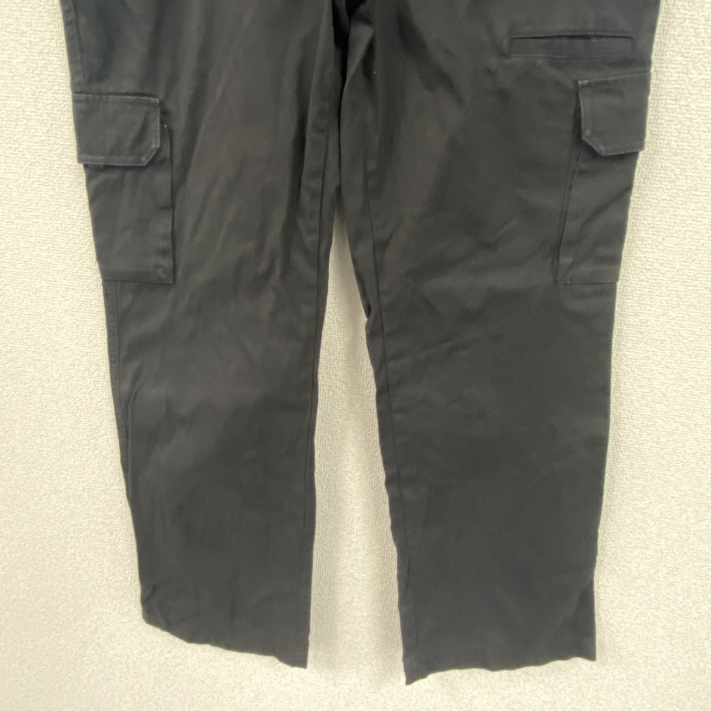 Dickies　ディッキーズ　ワークパンツ　カーゴパンツ　ジップフライ　黒　ブラック　古着