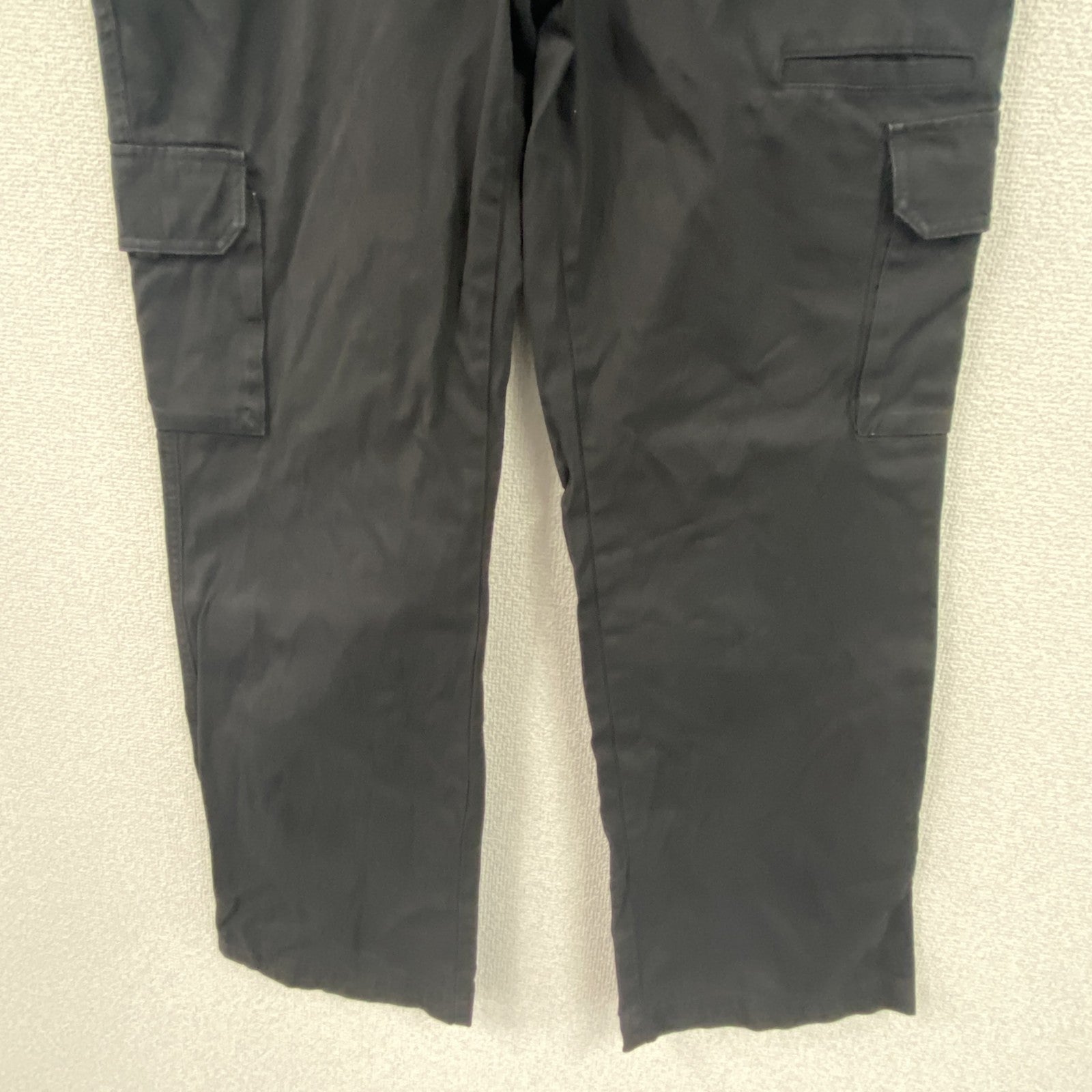 Dickies　ディッキーズ　ワークパンツ　カーゴパンツ　ジップフライ　黒　ブラック　古着