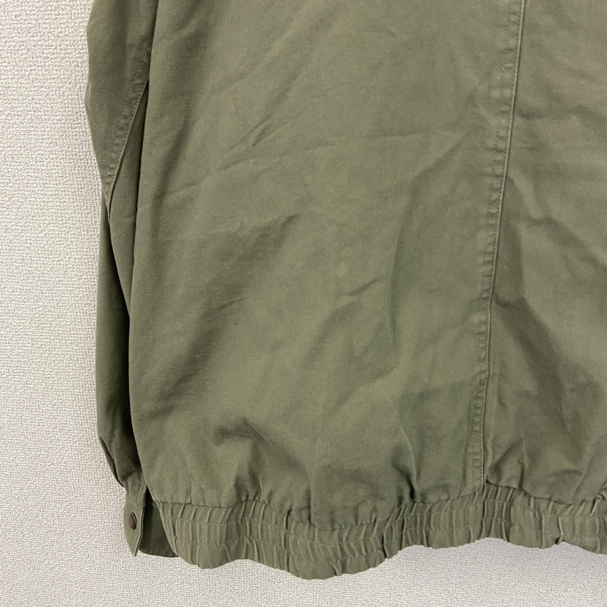 90s～　Dunbrooke Distinctive Images　ブルゾン/スイングトップ　カーキ　2XLサイズ　　ヴィンテージ　古着