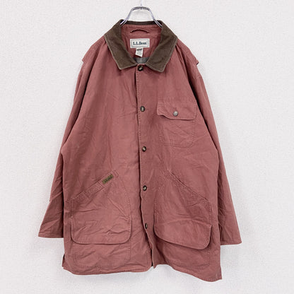 ～80s　L.L.Bean　エルエルビーン　ハンティングジャケット　5つポケット　ヴィンテージ　赤　レッド　XLサイズ