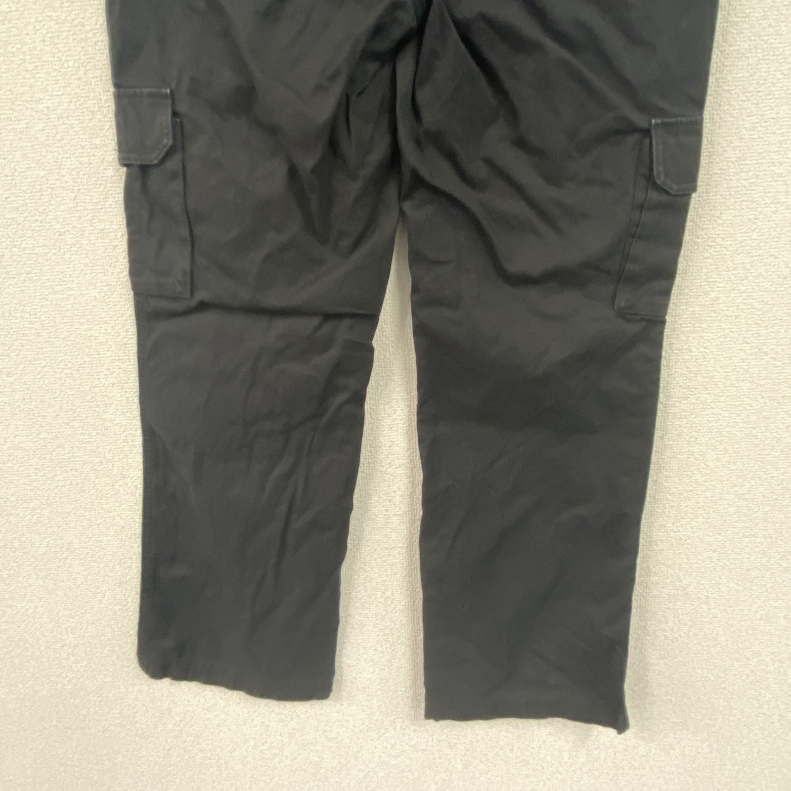 Dickies　ディッキーズ　ワークパンツ　カーゴパンツ　ジップフライ　黒　ブラック　古着