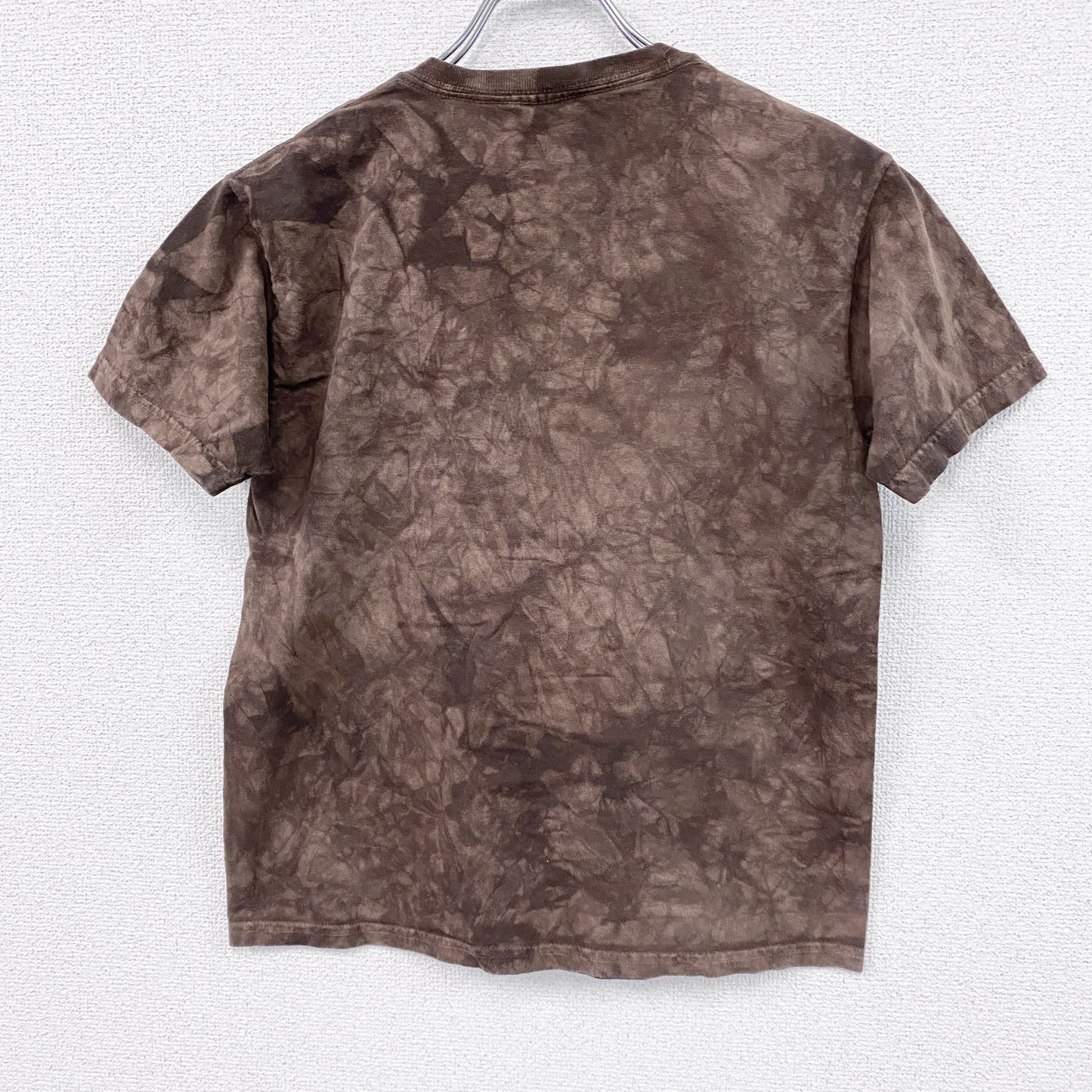 THE MOUNTAIN　ザマウンテン　半袖プリントTシャツ　虎　茶色　ブラウン　Lサイズ