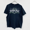 anvil　アンヴィル　Nutrition Depot　半袖プリントTシャツ　企業T　両面プリント　黒　ブラック　Lサイズ　古着