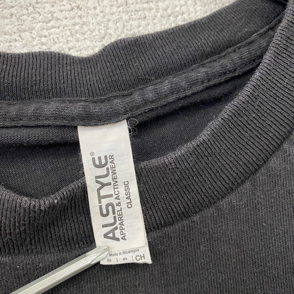 ALSTYLE　アルスタイル　半袖プリントTシャツ　人物T　歴代大統領　黒　ブラック　Sサイズ　古着