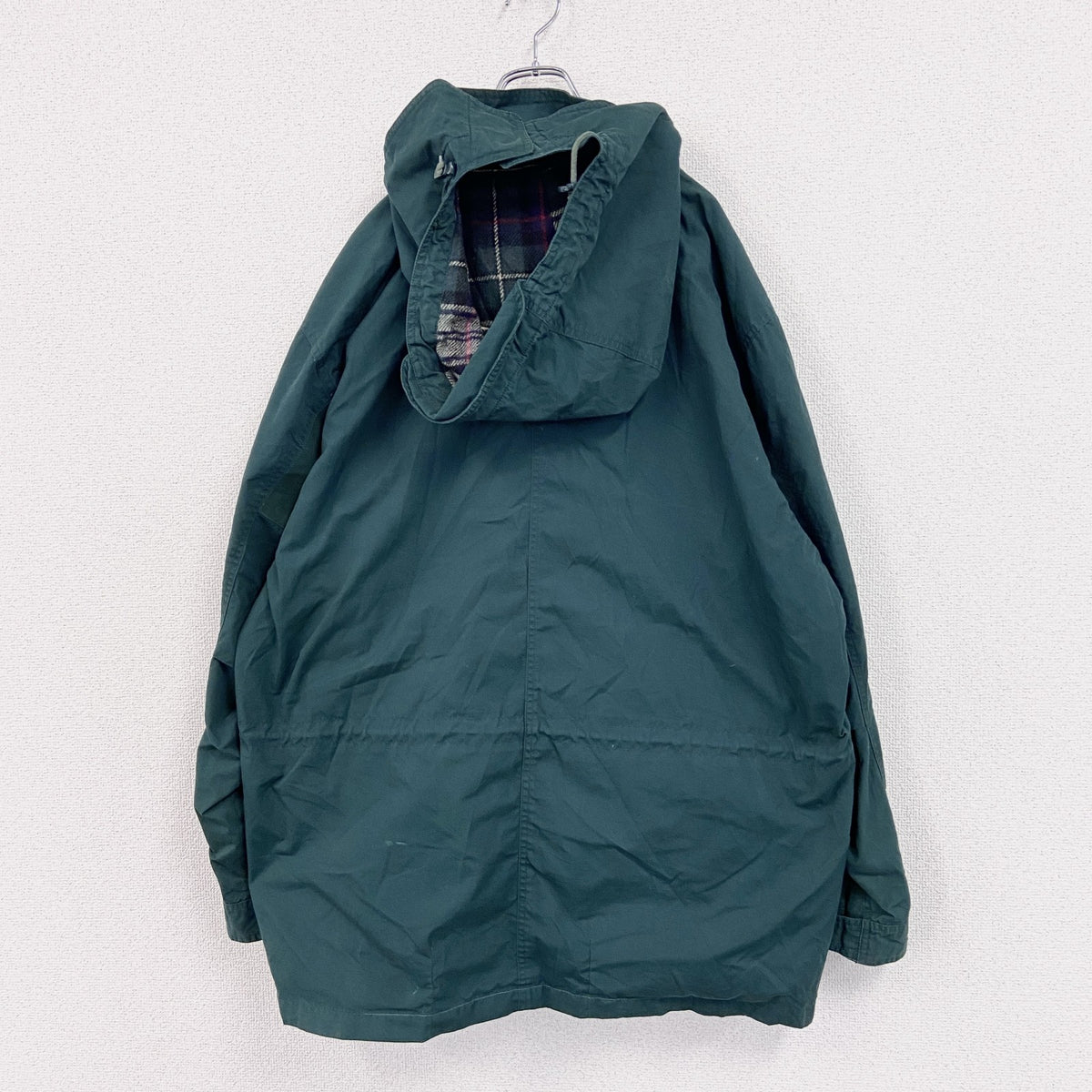 90s　Eddie Bauer　エディーバウアー　マウンテンパーカー　白タグ　緑　グリーン　2XLサイズ　　ヴィンテージ　古着