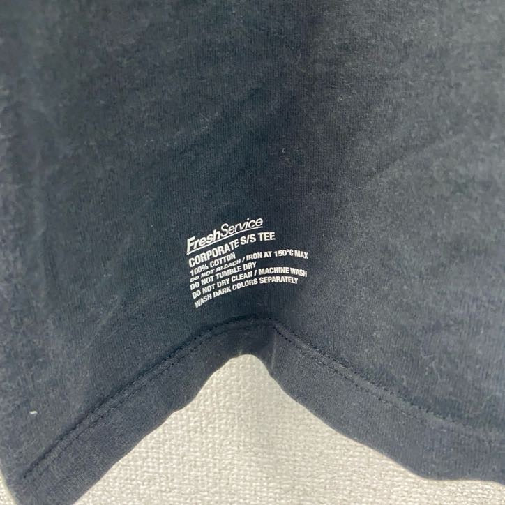 Fresh Service　半袖Tシャツ　黒　ブラック　Mサイズ　古着
