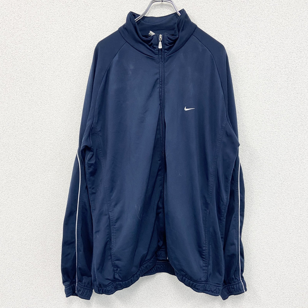 NIKE　ナイキ　トラックジャケット/ジャージ　紺　ネイビー　XXLサイズ　古着