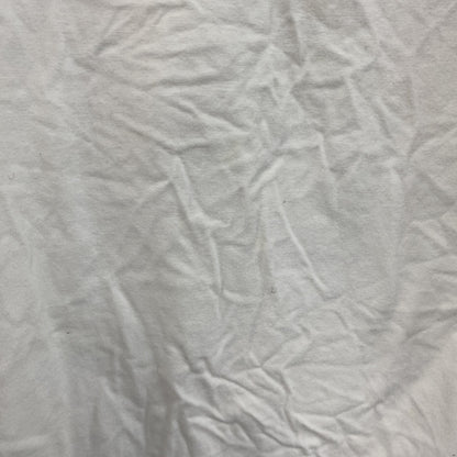 ～00s　YORK　半袖プリントTシャツ　ユーロヴィンテージ　白　ホワイト　2XLサイズ