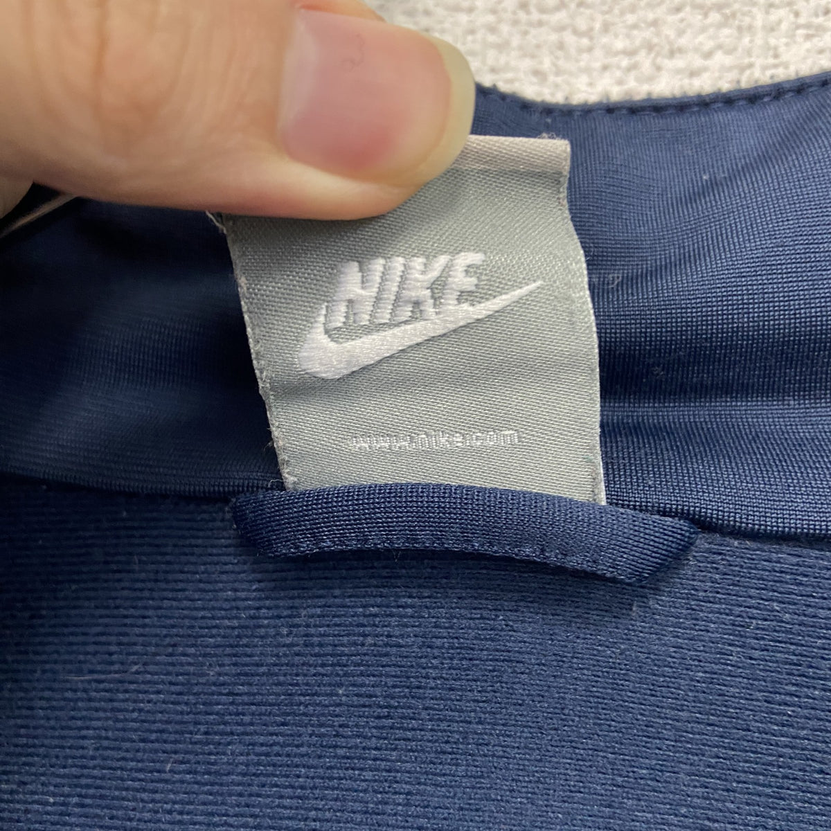 NIKE　ナイキ　トラックジャケット/ジャージ　紺　ネイビー　XXLサイズ　古着