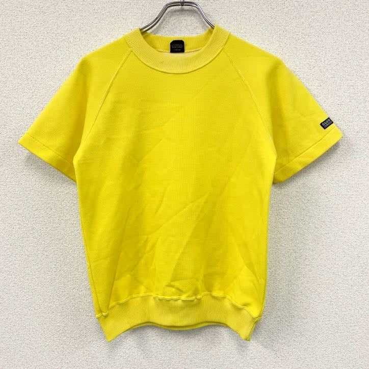 adidas　アディダス　半袖無地Tシャツ　黄色　イエロー　古着