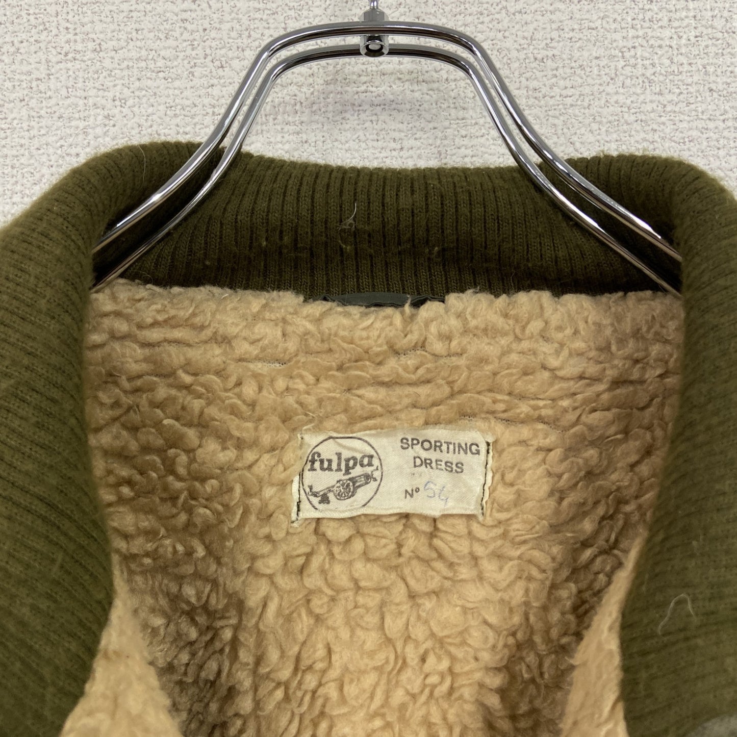 ～80s　Fulpa　フルパ　ハンティングジャケット　コーデュロイジャケット　裏ボア　3つポケット　茶色　ブラウン　