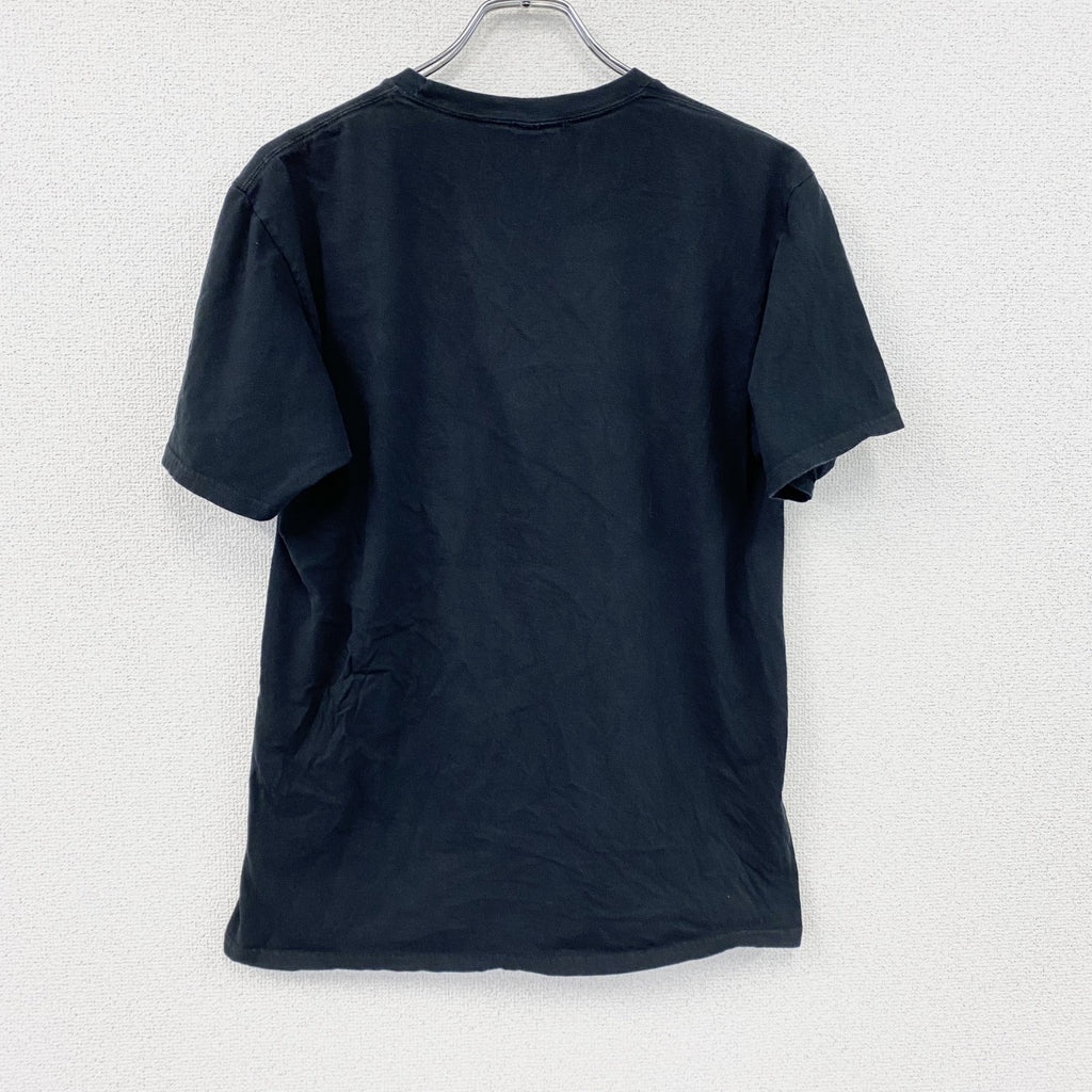 半袖プリントTシャツ　元素周期表　原子記号　黒　ブラック　古着