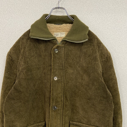 ～80s　Fulpa　フルパ　ハンティングジャケット　コーデュロイジャケット　裏ボア　3つポケット　茶色　ブラウン　