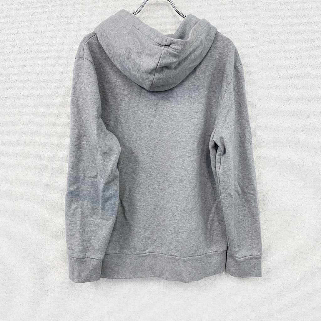 Levi's　リーバイス　スウェットパーカー/フーディー　デカロゴ　灰色　グレー　Lサイズ　古着