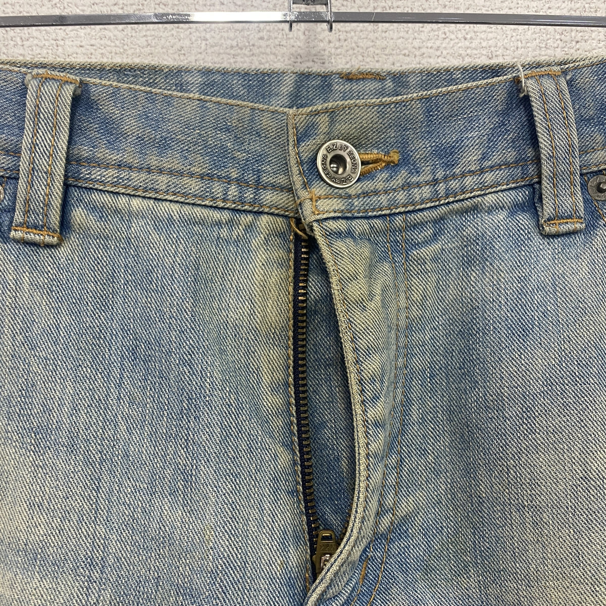 Ermenegildo Zegna　エルメネジルドゼニア　デニムパンツ　ジップフライ　インディゴ　LLサイズ　古着