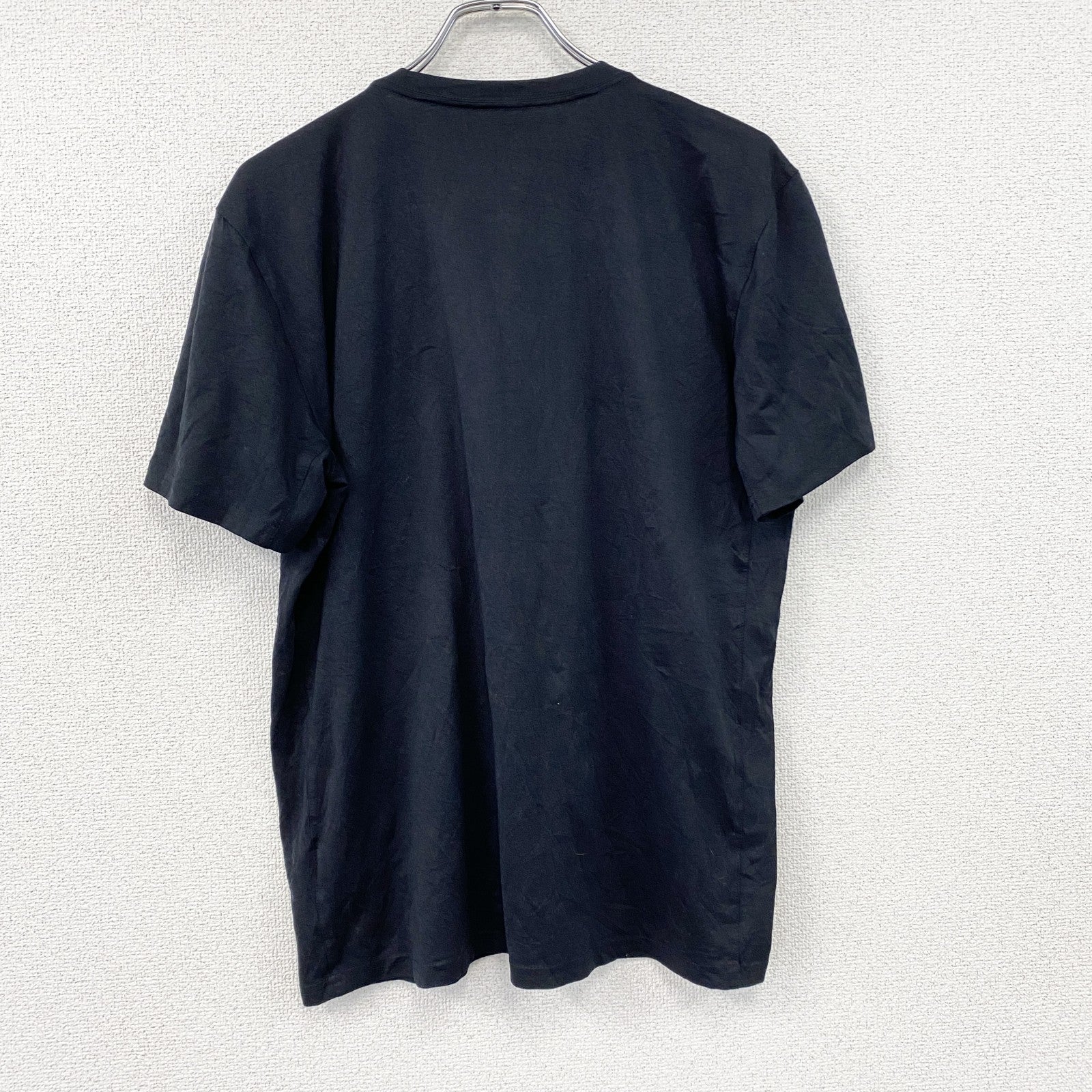 NIKE　ナイキ　半袖プリントTシャツ　アーチプリント　スウッシュ　黒　ブラック　Lサイズ　古着