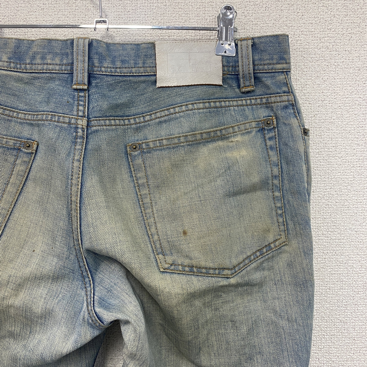 Ermenegildo Zegna　エルメネジルドゼニア　デニムパンツ　ジップフライ　インディゴ　LLサイズ　古着