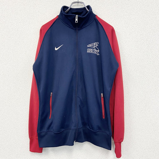 NIKE　ナイキ　トラックジャケット/ジャージ　紺　ネイビー　XLサイズ