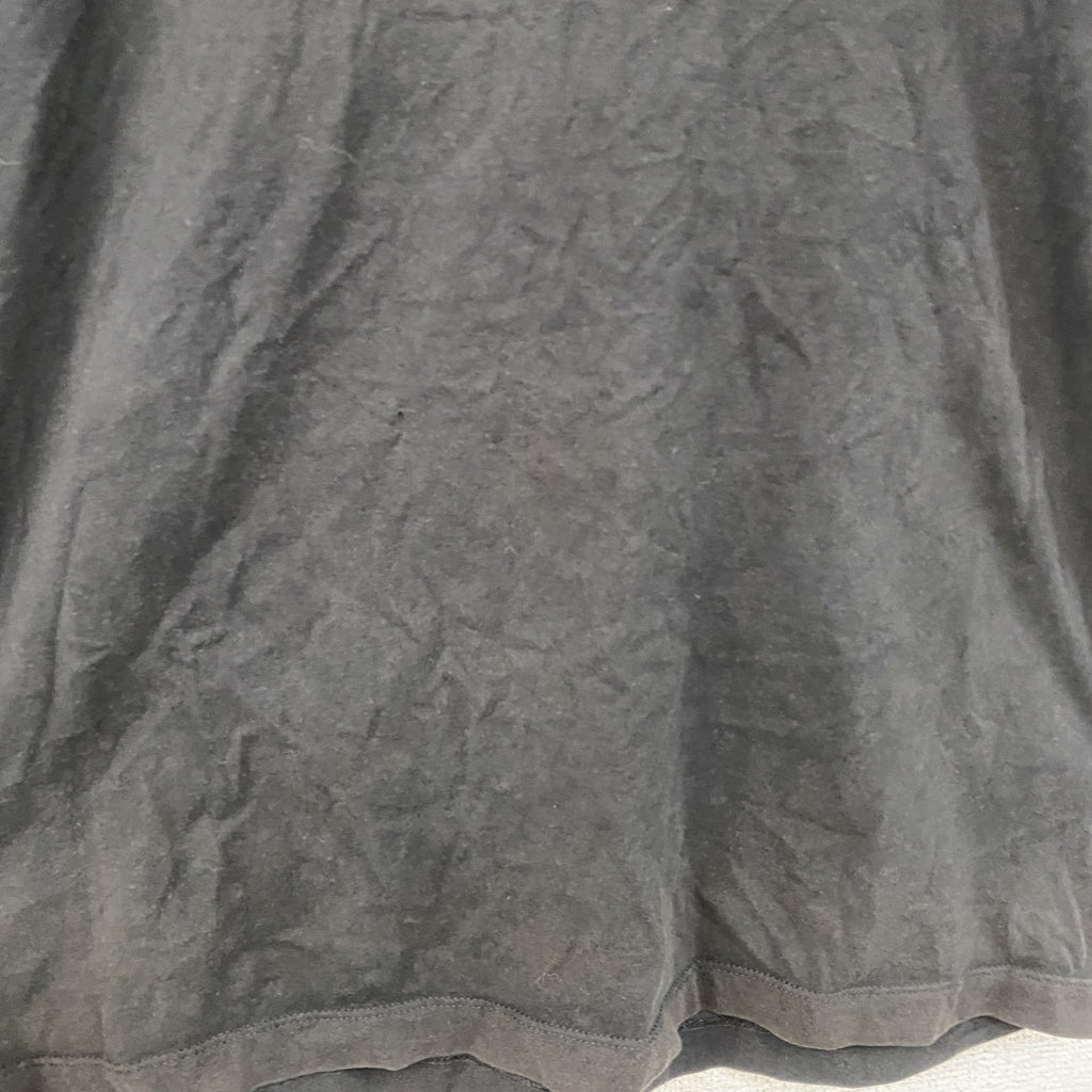NIKE　ナイキ　半袖Tシャツ　スウッシュ　ワンポイント　黒　ブラック　Mサイズ　古着