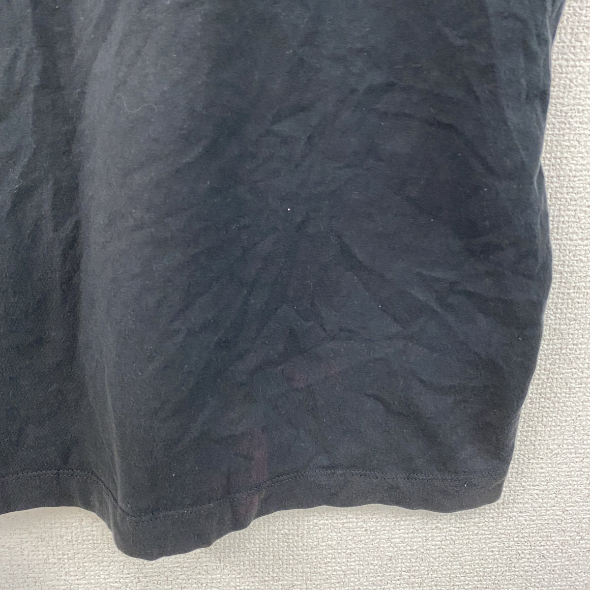 NIKE　ナイキ　半袖Tシャツ　スウッシュ　ワンポイント　黒　ブラック　Mサイズ　古着