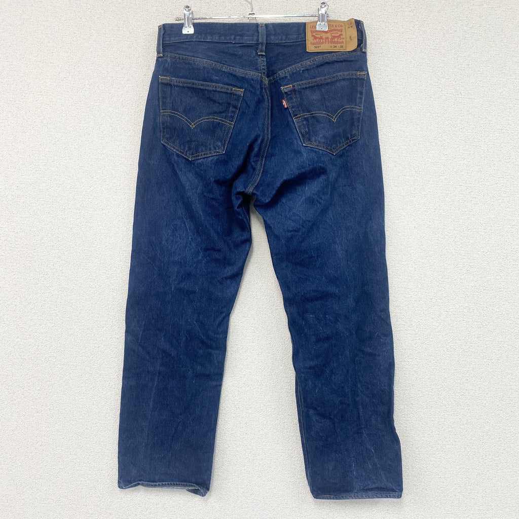 Levi's　リーバイス　501　デニムパンツ　ボタンフライ　インディゴ　W34サイズ　古着