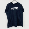 GILDAN　ギルダン　半袖プリントTシャツ　英字プリント　黒　ブラック　XLサイズ　古着