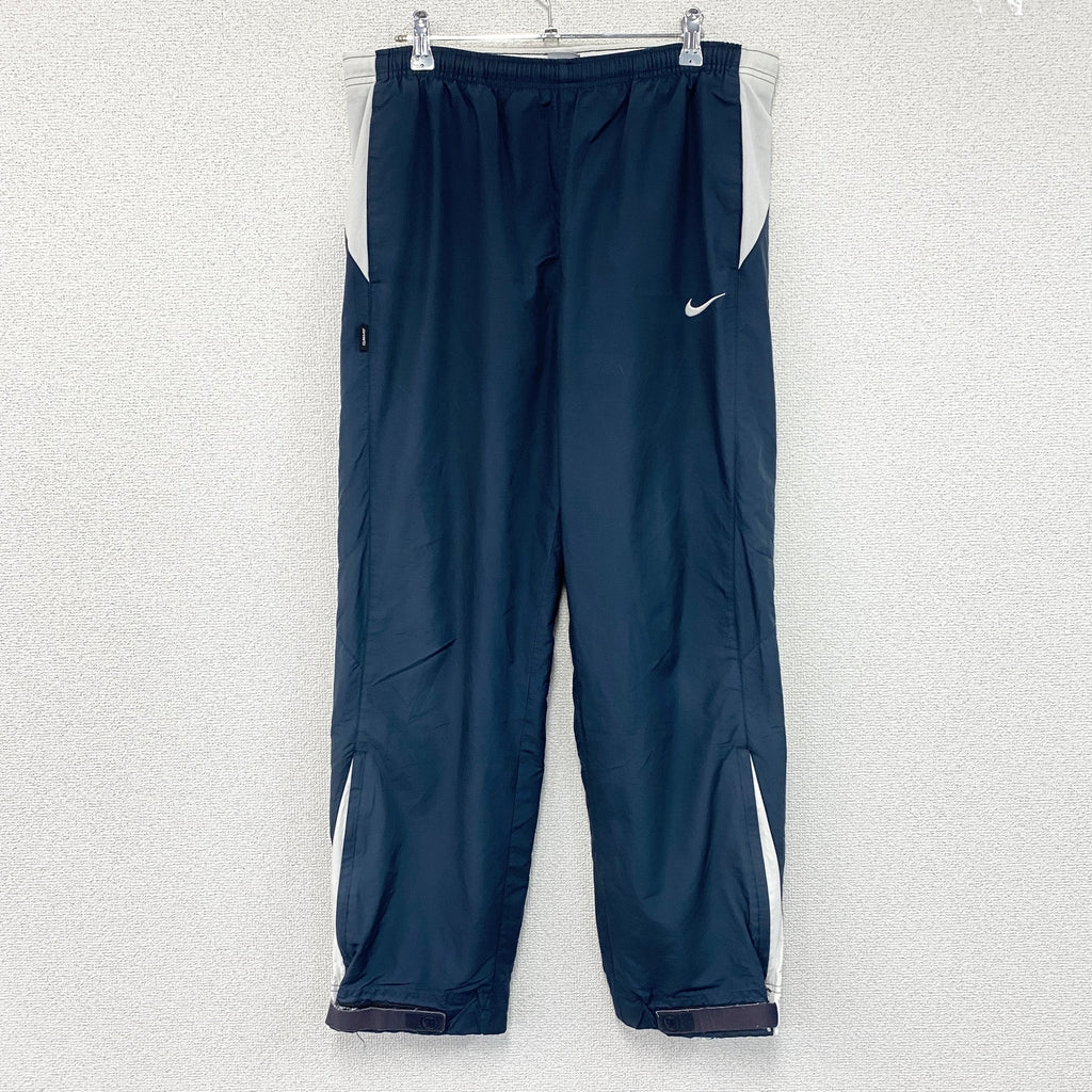 NIKE　ナイキ　CLIMA-FIT　ウォームアップパンツ　スウッシュ　紺　ネイビー　Mサイズ　古着