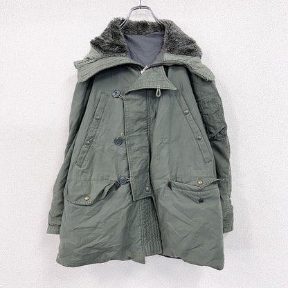 ～70s　民間品　N-3B　フライトジャケット　ミリタリージャケット　SCOVILLジップ　セージグリーン　カーキ
