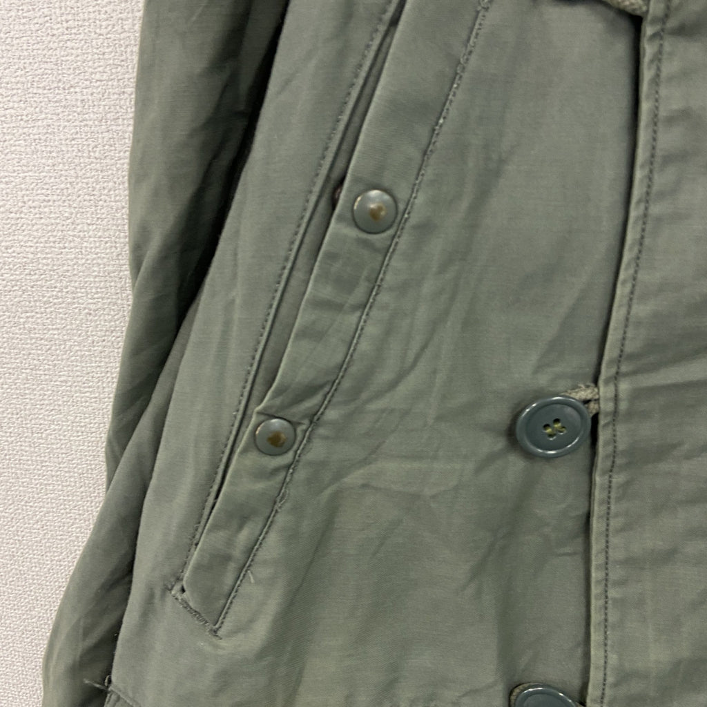 ～70s　民間品　N-3B　フライトジャケット　ミリタリージャケット　SCOVILLジップ　セージグリーン　カーキ　　ヴィンテージ　古着