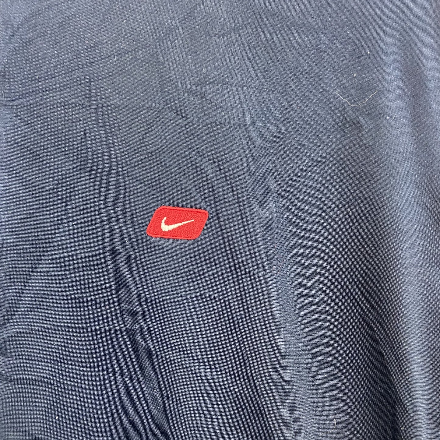 00s　NIKE　ナイキ　トラックジャケット/ジャージ　ヴィンテージ　紺　ネイビー　Lサイズ