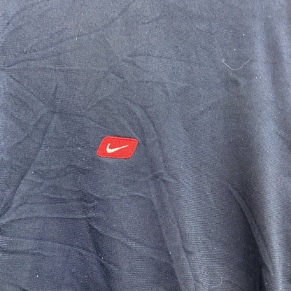 00s　NIKE　ナイキ　トラックジャケット/ジャージ　ヴィンテージ　紺　ネイビー　Lサイズ