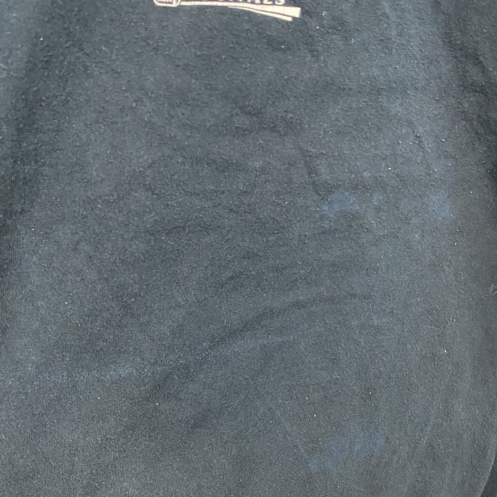 San Antonio Spurts　サンアントニオスパーズ　NBA　半袖プリントTシャツ　黒　ブラック　古着