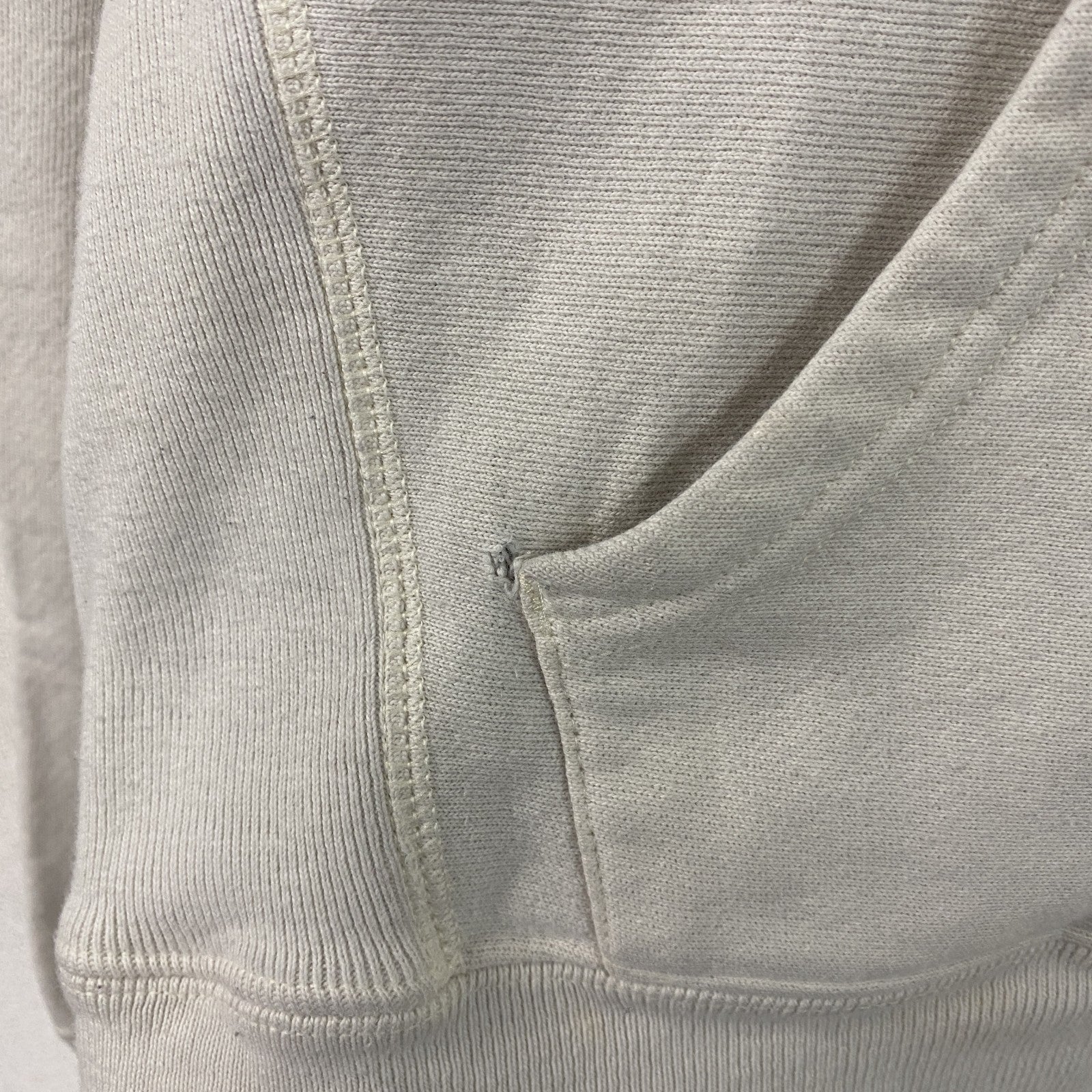 Champion　チャンピオン　リバースウィーブ　スウェットパーカー/フーディー　白　ホワイト　Mサイズ　古着