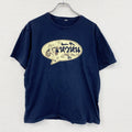 半袖プリントTシャツ　スーベニア　Hua Hin　紺　ネイビー　XLサイズ　古着