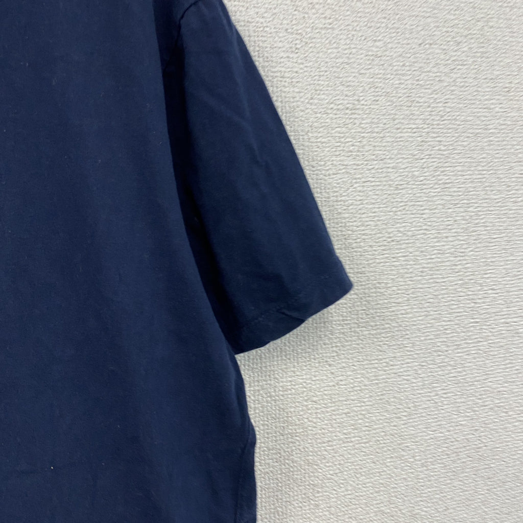 半袖プリントTシャツ　スーベニア　Hua Hin　紺　ネイビー　XLサイズ　古着