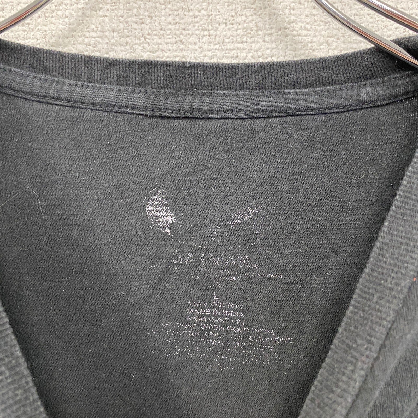BATMAN　バッドマン　DCコミックス　半袖プリントTシャツ　黒　ブラック　Lサイズ　古着