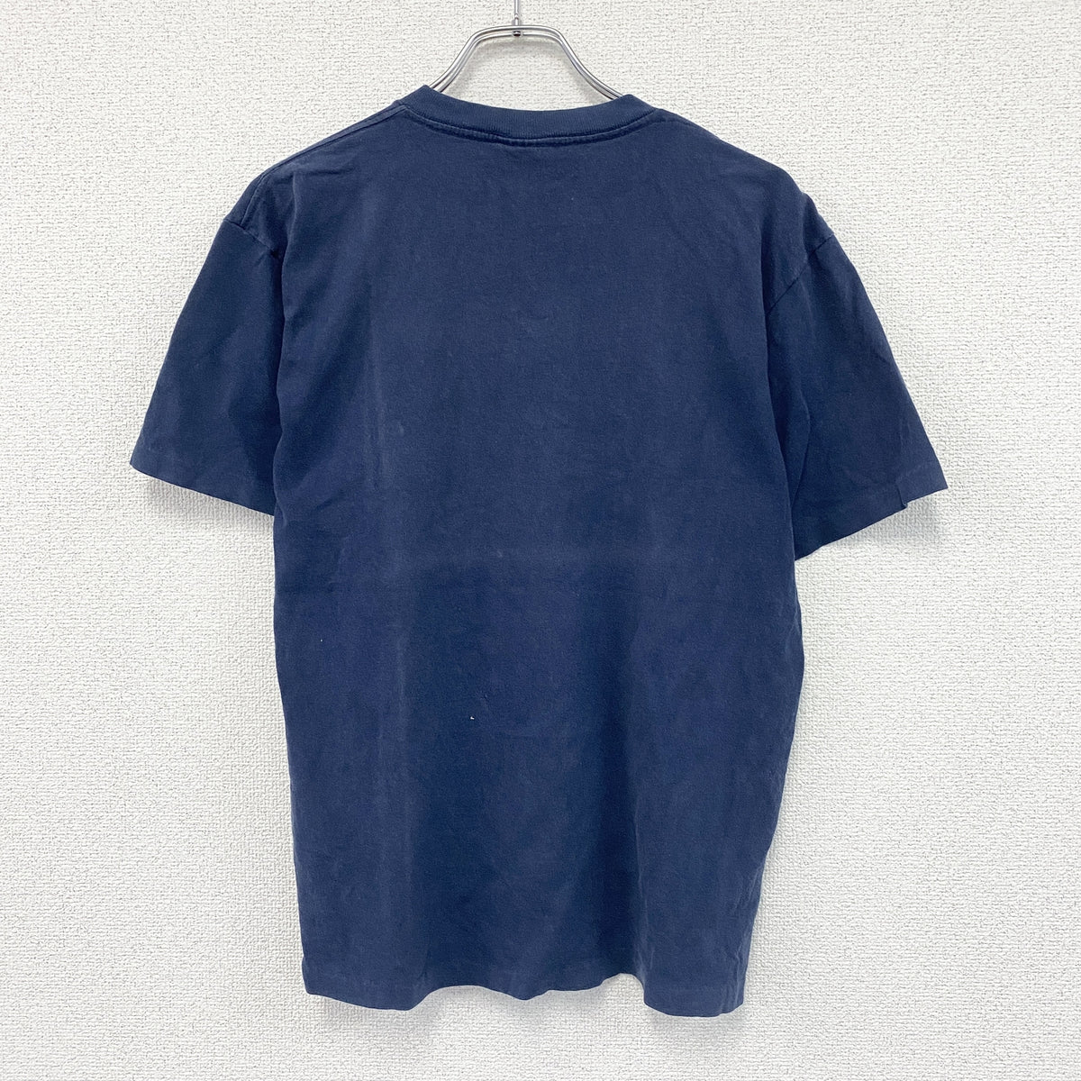 Lee　リー　半袖プリントTシャツ　シングルステッチ　ヴィンテージ　紺　ネイビー　Mサイズ カットソー メンズ コットン 古着