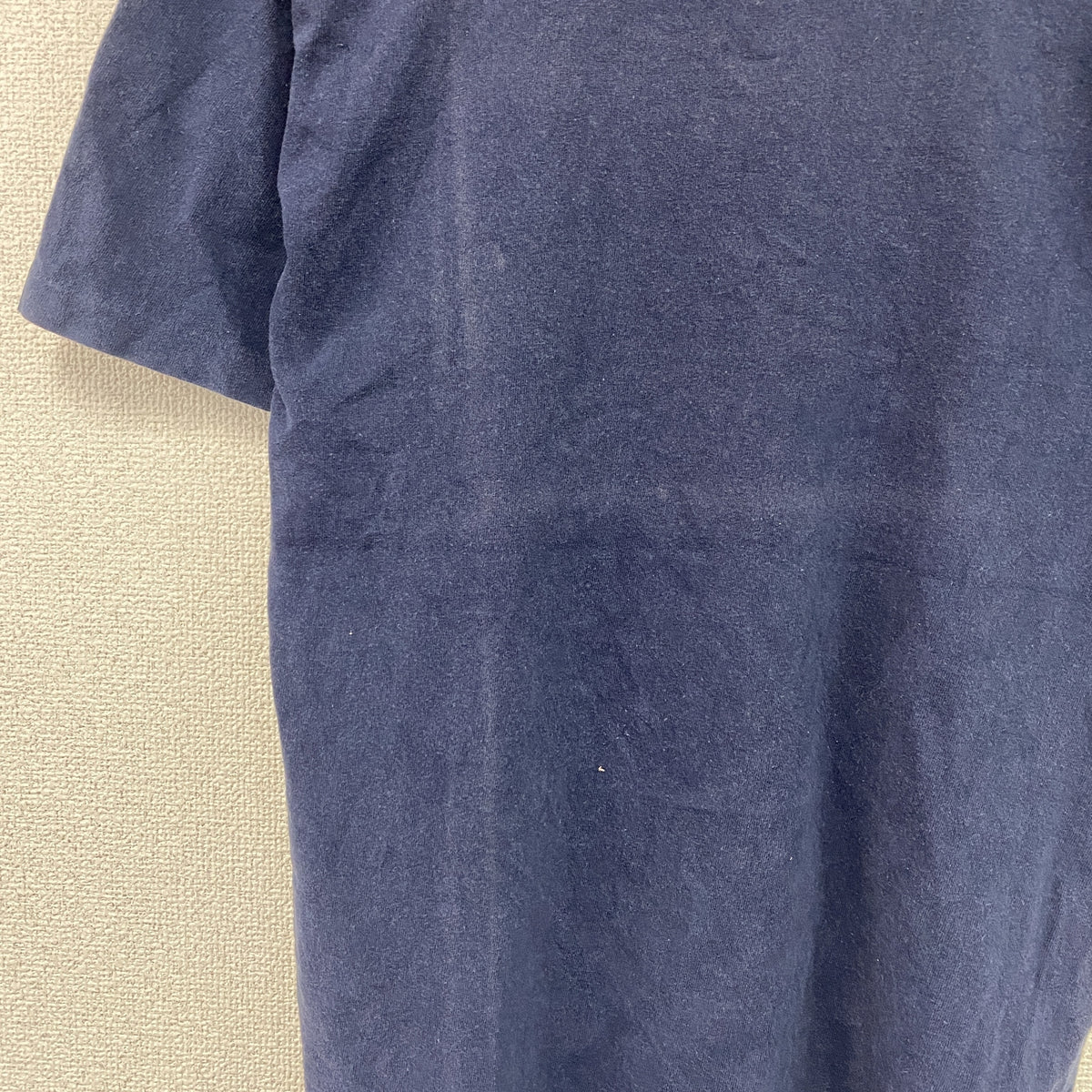 Lee　リー　半袖プリントTシャツ　シングルステッチ　ヴィンテージ　紺　ネイビー　Mサイズ カットソー メンズ コットン 古着