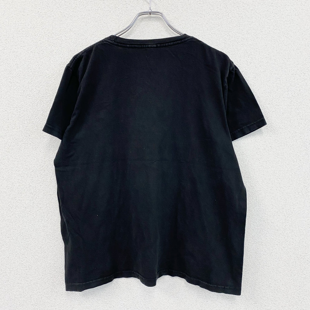 BATMAN　バッドマン　DCコミックス　半袖プリントTシャツ　黒　ブラック　Lサイズ　古着