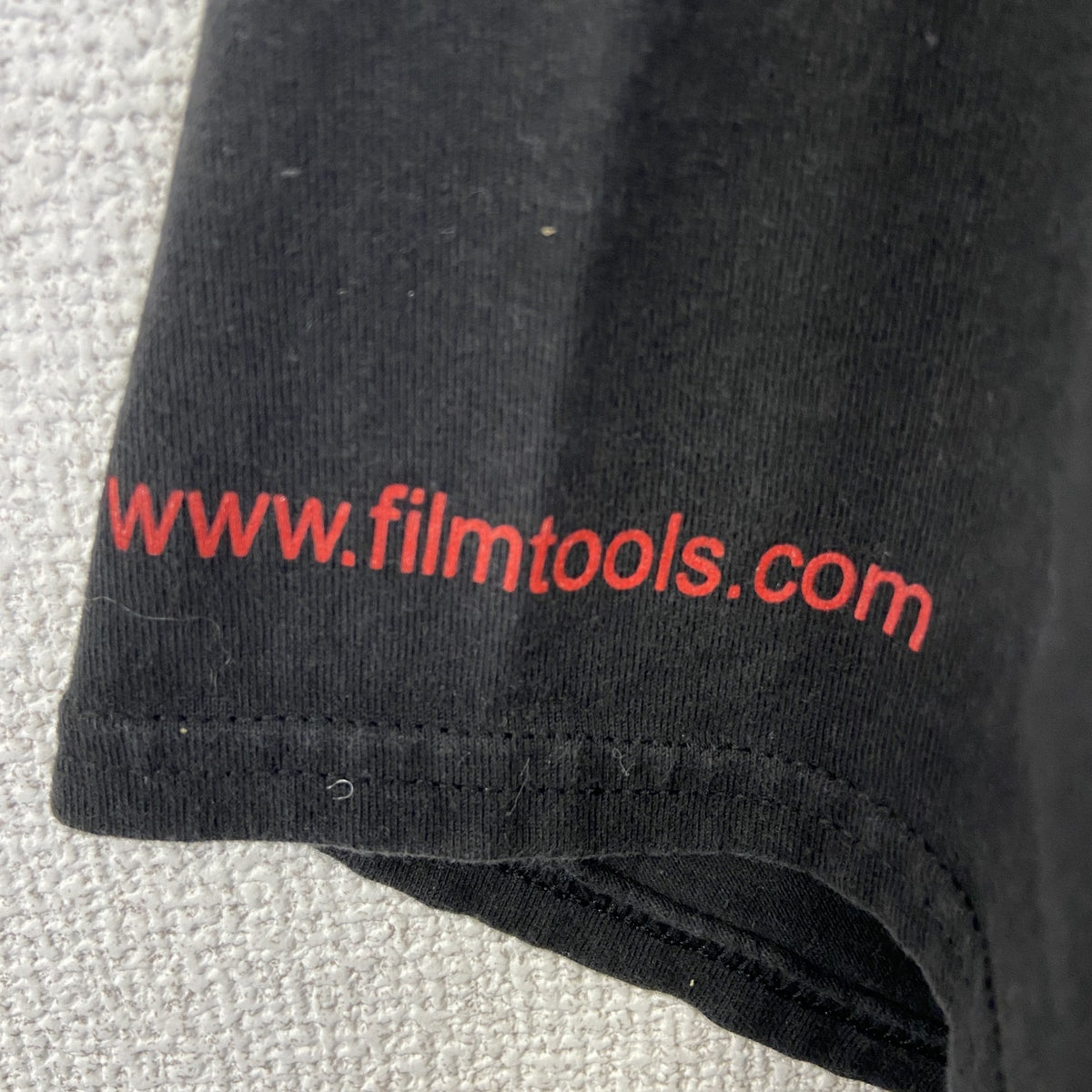 Hanes ヘインズ　半袖プリントTシャツ　ビッグT　Film tools　クルーネック　黒　ブラック　Lサイズ　古着