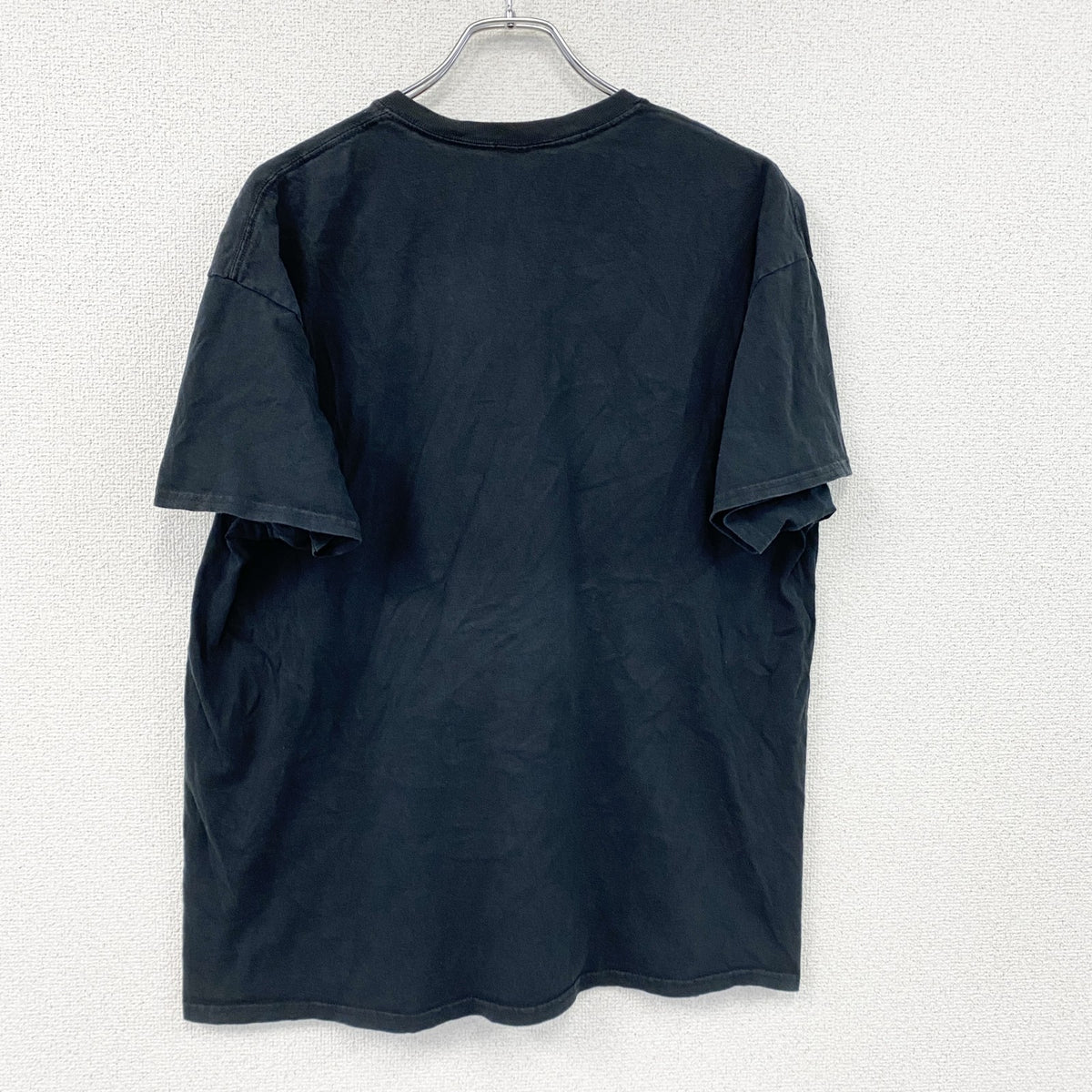 GILDAN　ギルダン　半袖プリントアニマルTシャツ　リス　ミュージック　黒　ブラック　XLサイズ　古着