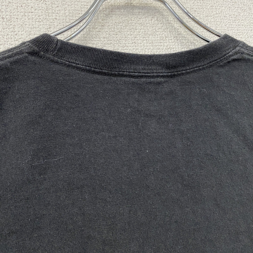 Champion　チャンピオン　半袖プリントTシャツ　アーチプリント　現行　黒　ブラック　Mサイズ　古着