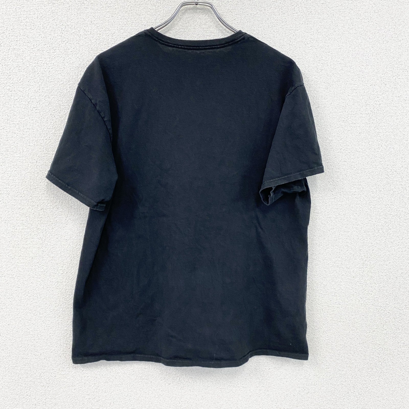 Carnival Cruise　半袖プリントTシャツ　6連プリント　アーチプリント　カプセルプリント　英字プリント　船　黒　ブラック　古着