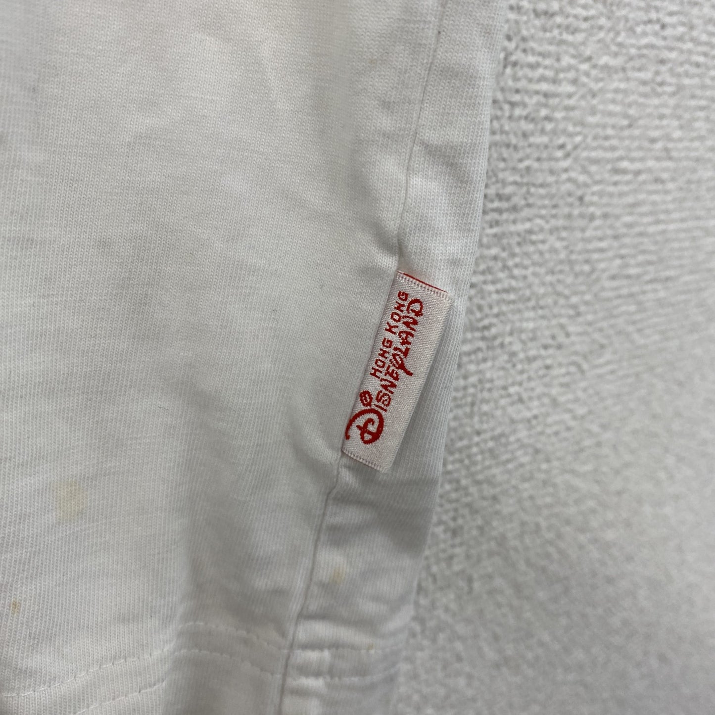 Disney　ディズニー　Mr.インクレディブル　半袖プリントTシャツ　白　ホワイト　Lサイズ